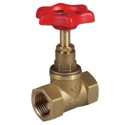 Mey İthalat® 1''lik Stop Vana Pirinç