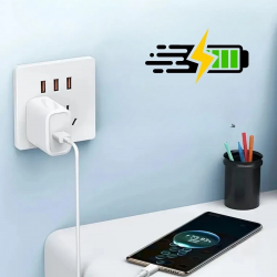Mey İthalat® 120W USB Hızlı Type C Uçlu Kablolu Şarj Aleti
