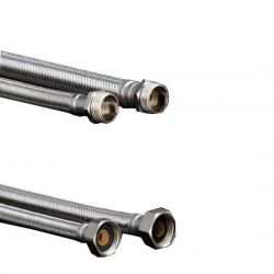 Mey İthalat® 3/8X3/8 Nipelli Flex Hortum 40 cm