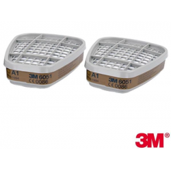 Mey İthalat® 3M 6051 A1 Organik Gaz Buhar Filtresi