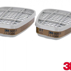 Mey İthalat® 3M 6051 A1 Organik Gaz Buhar Filtresi