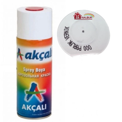 Mey İthalat® Akçalı Sprey Boya 400 ml 000 Parlak Vernik