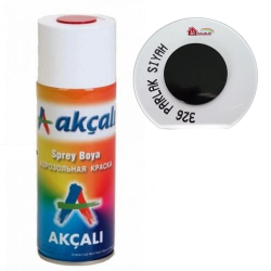 Mey İthalat® Akçalı Sprey Boya 400 ml 326 Parlak Siyah