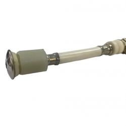 Mey İthalat® Asma Klozet İçin Dirsekli Taharet Hortumu 9 cm Düz Uç