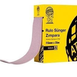 Mey İthalat® Atlas Gold 150 Kum Sünger Zımpara 115 mm 1 Metre