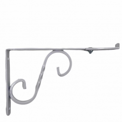 Mey İthalat® Ayarlı Ferforje Raf Altı No:3 Beyaz