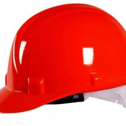 Mey İthalat® Baret Kırmızı CE Belgeli TS 2479 Standart