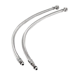 Mey İthalat® Batarya Flex Hortum 3/8-M10 50 cm Kısa Uç