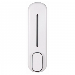 Mey İthalat ® Beyaz Duvara Monte Sıvı Sabunluk Dispenser 300 ml