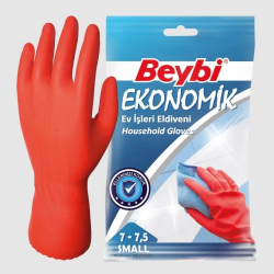 Mey İthalat® Beybi Ekonomik Lastik Eldiven No: 7 - 7,5