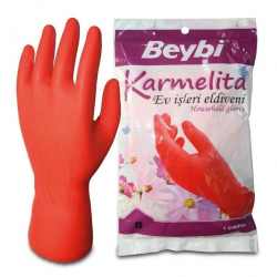 Mey İthalat® Beybi Karmelita Bulaşık Eldiveni No:8