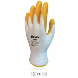 Mey İthalat® Beybi PN7 No:9 Sarı Nitril Eldiven