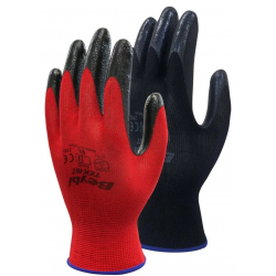 Mey İthalat® Beybi TEK-NİT No:9 Siyah Nitril Eldiven