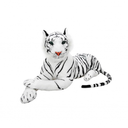 Mey İthalat® 01401 Beyaz Kaplan Peluş 60 cm