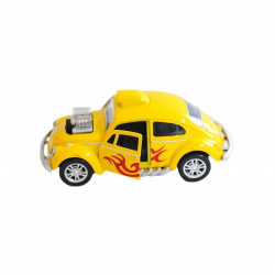 Mey İthalat® 02062-FY6757-12D Çek Bırak Metal Araba -Asya Oyuncak