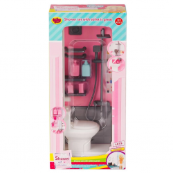Mey İthalat® 02379 Klozetli Banyo Oyun Seti -Oydaş Oyuncak