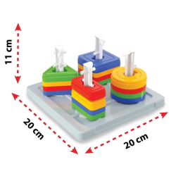 Mey İthalat® 03 655 GEOMETRİK BULTAK OYUNU SERİ 1