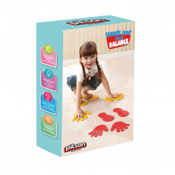 Mey İthalat® 03 707 EL ve AYAK DENGE OYUNU KIRMIZI-SARI-MAVİ