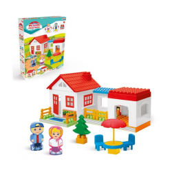 Mey İthalat® 03135 Tek Katlı Ev Blokları 36 Parça