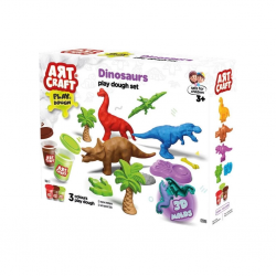 Mey İthalat® 03996 Art Craft Dinozorlar Hamur Set 168 Gr -Fentoys