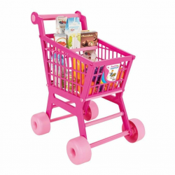 Mey İthalat® 07 608   Pratik Pembe Market Arabası (meyve ve sebze)