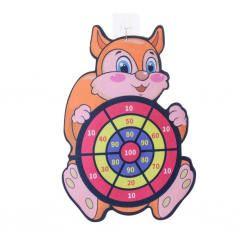 Mey İthalat® 07 981 Ayaklı Cırt Cırtlı Dart  Oyunu - Oyuncak