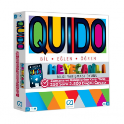 Mey İthalat® 078 CAOYN-5046 Quido Board Game -CA Games