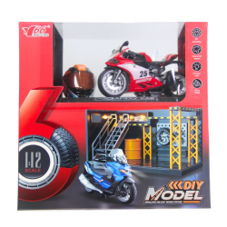 Mey İthalat® 1/12 Motosiklet Ducati PB 3R Sesli ve Işıklı