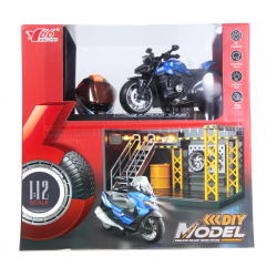 Mey İthalat® 1/12 Motosiklet Ducati Street Fighter PB 3R Sesli