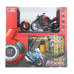 Mey İthalat® 1/12 Motosiklet Gustav PB 3R Sesli ve Işıklı