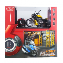 Mey İthalat® 1/12 Motosiklet Wolverine PB 3R Sesli ve Işıklı