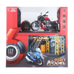Mey İthalat® 1/12 Motosiklet Wolverine PB 3R Sesli ve Işıklı
