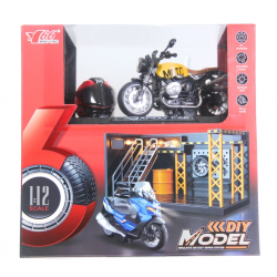 Mey İthalat® 1/12 Motosiklet Latte PB 3R Sesli ve Işıklı