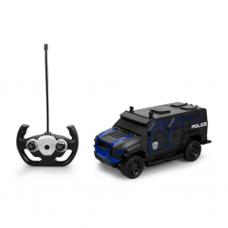 Mey İthalat® 1:16 Uzaktan Kumandalı Işıklı Polis Panzer