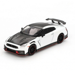 Mey İthalat® 1/64 Nissan GT-R Nismo 2024 Brilliant White Pearl - Blister Paket