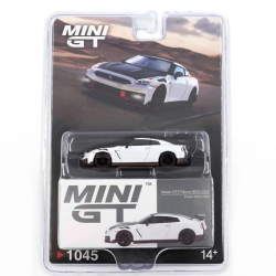Mey İthalat® 1/64 Nissan GT-R Nismo 2024 Brilliant White Pearl - Blister Paket