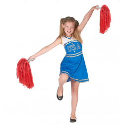 Mey İthalat® 1 Çift ( 2 Adet ) Kırmızı Renk 23 Nisan Gösteri Ponponu