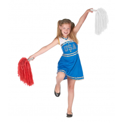 Mey İthalat® 1 Çift Kırmızı Beyaz Renklerde 23 Nisan Gösteri Ponponu