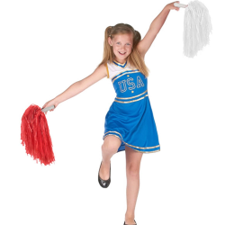 Mey İthalat® 1 Çift Kırmızı Beyaz Renklerde 23 Nisan Gösteri Ponponu