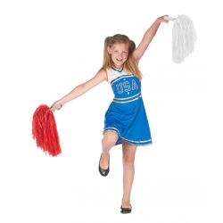 Mey İthalat® 1 Çift Kırmızı Beyaz Renklerde 23 Nisan Gösteri Ponponu