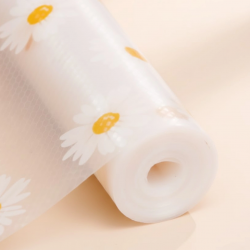 Mey İthalat® 10 Metre Papatya Desenli Yapışmaz Kaydırmaz Çekmece Örtüsü