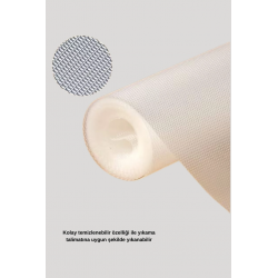 Mey İthalat® 10 Metre Silikon Tabanlı Şeffaf Çekmece Düzenleyici Aparat