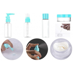 Mey İthalat® 10 Parça Seyahat  Sprey ve Boş Şişe Seti