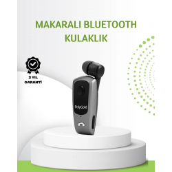 Mey İthalat® 10 Saat Konuşma Süreli Klipsli Bluetooth Kulaklık