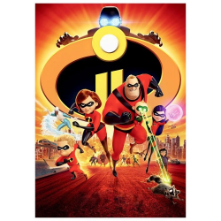 Mey İthalat® 100 Parça Incredibles 2 Puzzle