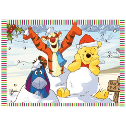 Mey İthalat® 100 Parça  The Pooh Puzzle