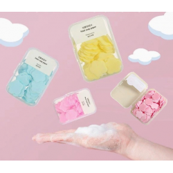 Mey İthalat® 100 Yaprak Eriyen Mini Parfümlü Kağıt Sabun