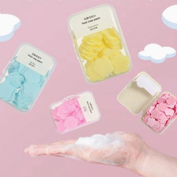 Mey İthalat® 100 Yaprak Eriyen Mini Parfümlü Kağıt Sabun