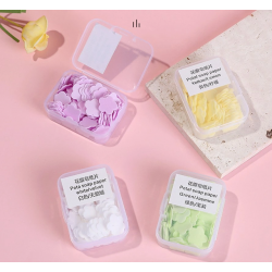 Mey İthalat® 100 Yaprak Eriyen Mini Parfümlü Kağıt Sabun