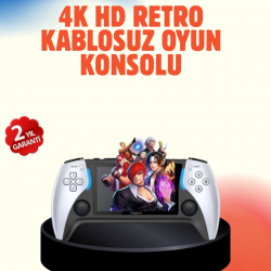 Mey İthalat® 1000 Oyun Yüklü Taşınabilir Renkli Ekranlı El Konsolu